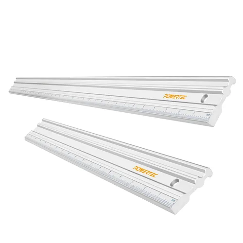 Vista 9 de POWERTEC Escuadra de encuadre, escuadra de carpintero de acero de 16 x 24 pulgadas con tablas de caballetes, herramientas de encuadre y regla