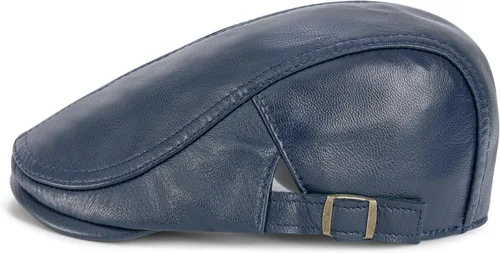 Vista 9 de VOBOOM Gorra de hiedra de cuero genuino ajustable para hombres y mujeres