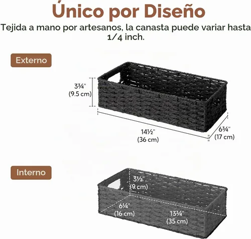 Vista 7 de StorageWorks Cesta de inodoro, organizador de cesta de baño, color negro