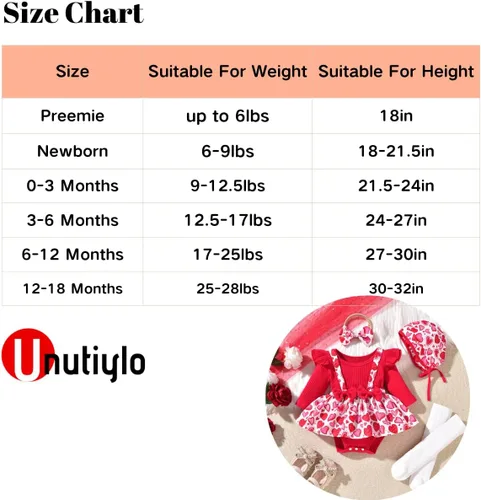 Vista 5 de Unutiylo Ropa prematura para niña recién nacida