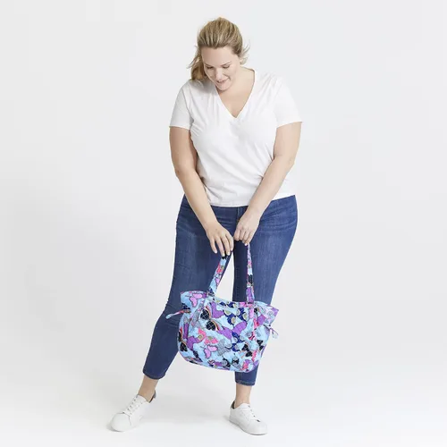 Vista 5 de Vera Bradley Monedero Glenna de algodón para mujer