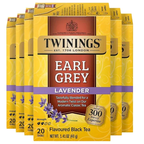 Vista 13 de Twinings Bolsas de té negro Blackcurrant Breeze envueltas individualmente, 20 unidades (paquete de 1), dulce, sabor picante, con cafeína, disfruta
