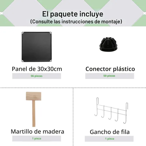 Vista 8 de C&AHOME Organizador de almacenamiento de cubos, estantes de 16 cubos, cubos de almacenamiento de plástico, organizador de armario de bricolaje