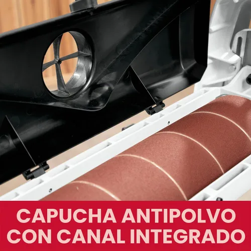 Vista 5 de JET Lijadora de tambor de 22 pulgadas con soporte abierto, 1-3/4 HP, 1Ph 115V (modelo JWDS-2244)