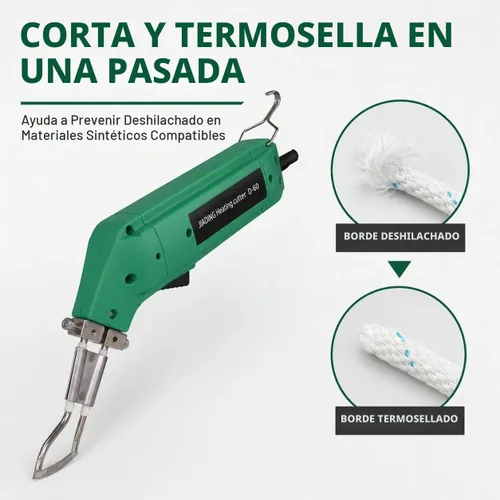Vista 2 de Sellador térmico eléctrico del cortador de la cuerda de nylon del cuchillo