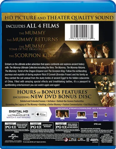 Vista 2 de The Mummy Ultimate Collection Blu-ray