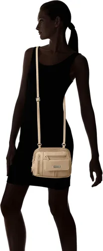 Vista 4 de MultiSac Zippy - Bolso bandolera con triple compartimento