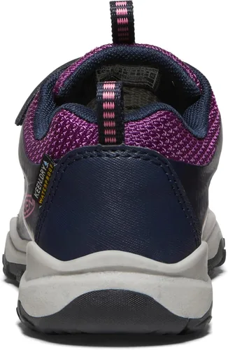 Vista 7 de KEEN Wanduro - Zapatos deportivos de senderismo resistentes al agua de baja altura para niños