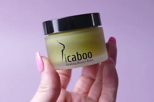 Vista 8 de Tratamiento para la dermatitis debajo del seno: Bálsamo natural para el alivio de la irritación y rozaduras en el seno. A base de plantas. Aceite