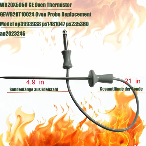 Vista 3 de Sonda de carne para horno WB20T10024