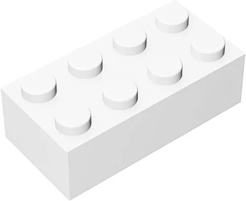 Vista 8 de Bloque clásico de ladrillos a granel de 2 x 4, 100 piezas de ladrillo de construcción amarillo albaricoque, compatible con piezas y piezas Lego