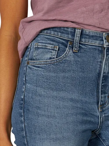 Vista 5 de Lee Jeans acampanados de tiro alto para mujer