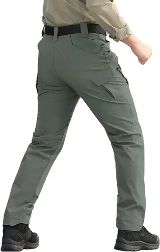 Vista 3 de ReFire Gear Pantalones tácticos de secado rápido para hombre, pantalones cargo ligeros de verano para senderismo al aire libre