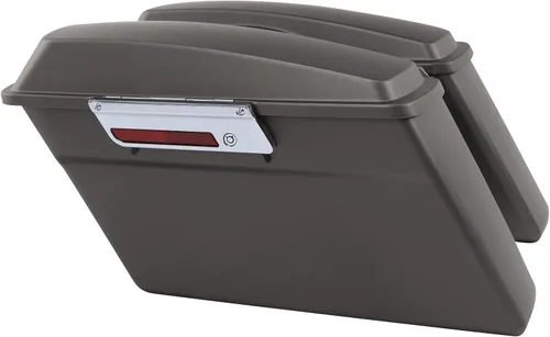 Vista 2 de SLMOTO Alforjas rígidas para Harley Electra Road King Glide 1994-2013 peltre Denim