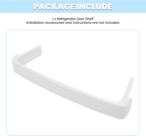 Vista 7 de HECASA WR17X11889 AP3855305 Barra de estante fija de retención de puerta de refrigerador para 1169732 AH964507 EA964507 PS964507 WR17X12916