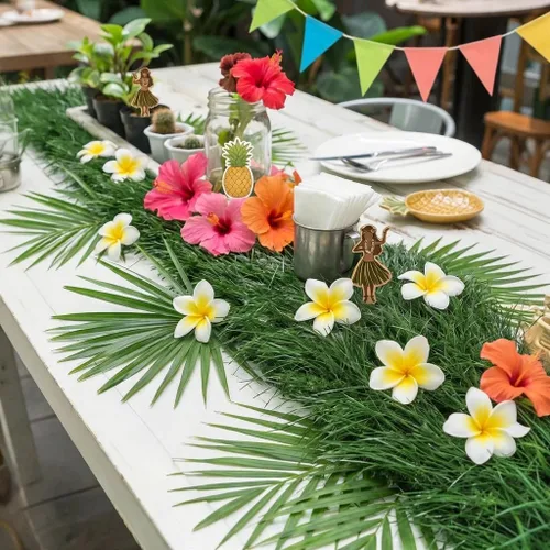Vista 4 de XLX TURF Manteles Individuales Cuadrados Verdes de Césped Artificial para Centro de Mesa de Fiesta con Tema de Golf, Decoración de Primavera