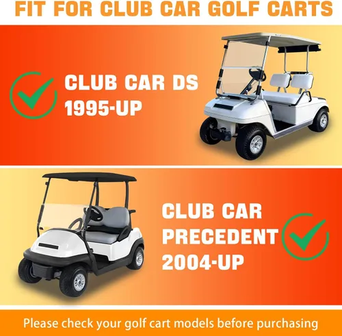 Vista 2 de Club Car Carrito de Golf Tambores de freno/Hub y zapatas de freno Kit de resorte Fit Club Car DS 1995-Up&Precedent 2004 en adelante