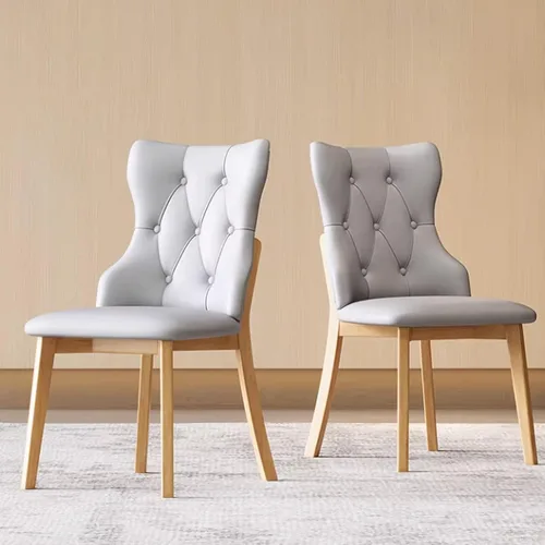 Vista 13 de Upholstered Dining Chairs Set, Modern Kitchen Dining Chairs Backrest Reading Office Desk Chair, for Living Room & Bedroom, Living Room, Home