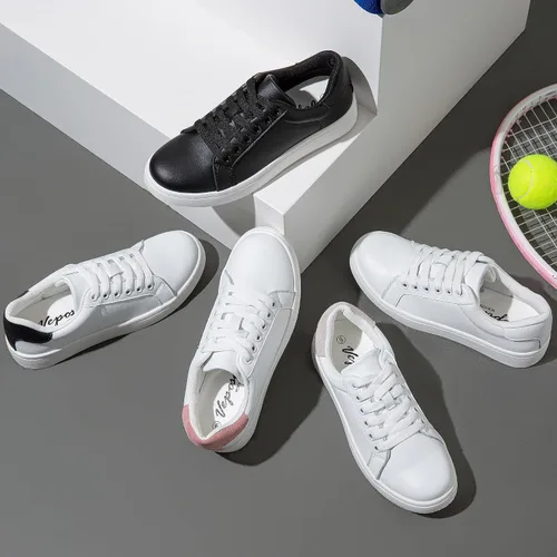 Vista 17 de Vepose Zapatillas de tenis casuales cómodas con cordones 8003 para mujer