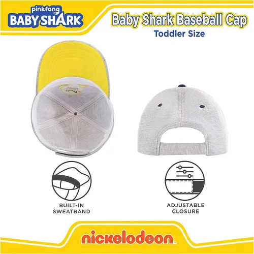 Vista 5 de Nickelodeon Gorra de béisbol ajustable para niños de 2 a 4 años