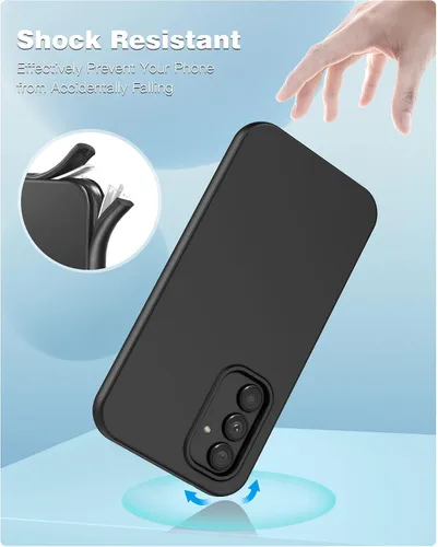 Vista 6 de FNTCASE Funda para Samsung Galaxy A54 0.18 oz: Fundas protectoras de silicona a prueba de golpes - Funda delgada de protección completa