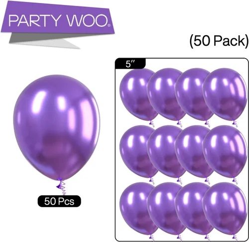 Vista 59 de PartyWoo 50 globos de látex color piel albaricoque, globos de helio boho de Albaricoque-f05