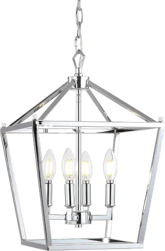 Vista 12 de JONATHAN Y JYL7601A - Lámpara de pagoda regulable y ajustable de metal LED, clásica, tradicional de estilo granja para comedor, sala de estar