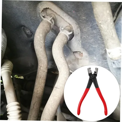 Vista 7 de DOITOOL Alicates de abrazadera de manguera Herramienta de desmontaje automático para una fácil extracción de abrazaderas planas sin mango