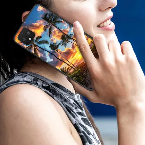 Vista 161 de Funda delgada para Google Pixel 4 XL, funda delgada de silicona de TPU suave a prueba de golpes para Google Pixel 4 XL, astronauta Galaxy