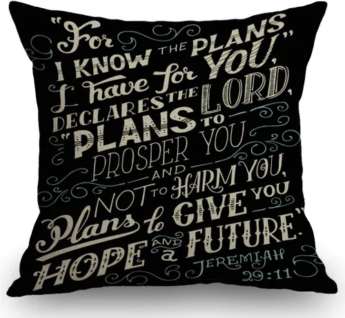 Vista 7 de SSOIU Dare to Dream Inspiration - Funda de cojín decorativa de lino y algodón para el hogar, funda de cojín para sofá, 18 x 18 pulgadas