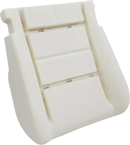 Vista 6 de NLQR Funda de repuesto para asiento delantero del lado del conductor y cojín de espuma compatible con Ford F250 F350 F450 F550 2002-2007, negro #333