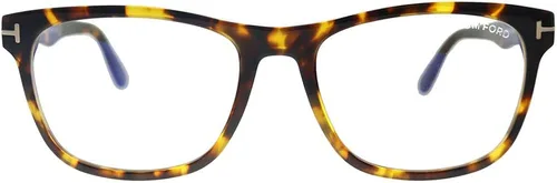 Vista 2 de Gafas Tom Ford FT 5662 -B 056 - Lentes brillantes vintage HavanaBlue Block