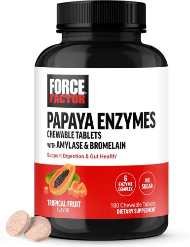 Vista 29 de Suplemento de calostro impresionante Force Factor, bayas y crema, 60 masticables suaves Bovine Colostrum with Biotin, Grass-Fed, Antibiotic-Free