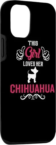 Vista 3 de Funda para iPhone 15 This Girl Loves Her Chihuahua Dog Mom