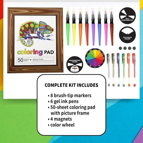 Vista 5 de SpiceBox Kits de actividades infantiles para colorear creativos para niños