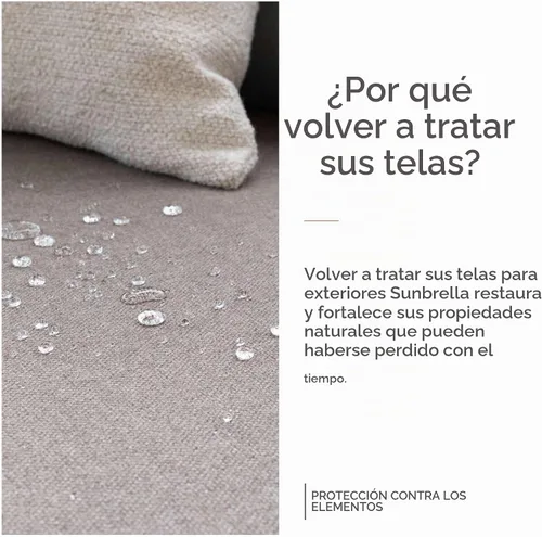 Vista 3 de Sunbrella Protector de tela Restore Spray repelente al agua 16 onzas