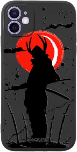 Vista 49 de SIMPLYMDRN Funda delgada para iPhone 12 Pro Max, diseño de guerrero, funda genial para hombres, funda de soldado de combate, delgada y flexible