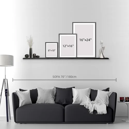 Vista 9 de Póster personalizado con tus fotos, impresiones artísticas personalizadas para colgar en la pared, póster enmarcado personalizado para pared, marco