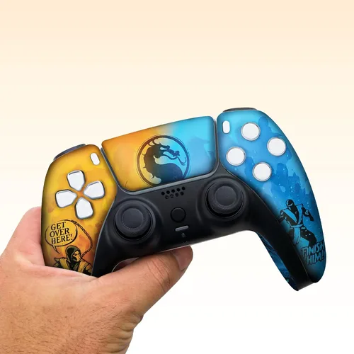 Vista 30 de Battman Custom PS-5 Controller Wireless compatible with Play-Station 5 Console by BCB Controllers Proudly Customized in USA with Permanent