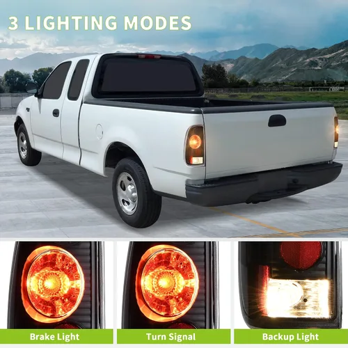 Vista 3 de AUTOSAVER88 Luces Traseras Compatibles con Ford F-Series F150 1997-2003 (Solo para Modelos Styleside), F150 Heritage 2004, Ford F-250 F-350 F-350