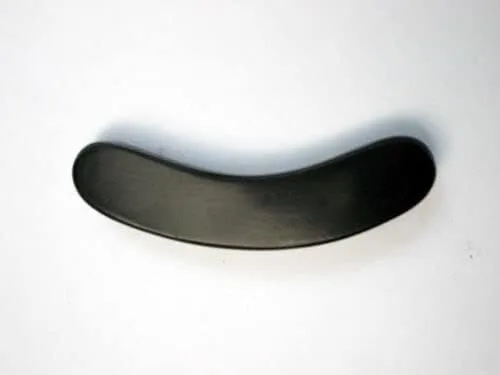 Vista 4 de Mandolina Reposabrazos de madera de ébano con abrazadera en U