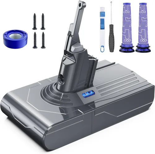 Vista 12 de morpilot Batería de repuesto recargable de 21.6V 8000mAh para Dyson V6