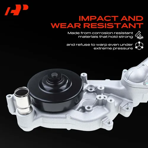Vista 5 de A-Premium Bomba de agua del motor (6.0 6.2 7.0L) Compatible con Chevy, Cadillac Para Chevrolet Camaro 2012-2015, Caprice 2011-2015, Corvette