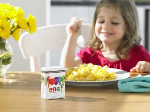 Vista 5 de ENOF Polvo orgánico de frutas y verduras para niños y adultos 10 ingredientes limpios - fresa, espinacas Polvo vegetal sin gluten y OMG