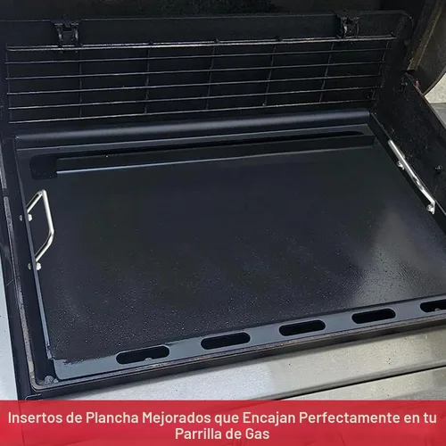 Vista 3 de 6788 Plancha de tamaño completo para parrilla de gas Weber Genesis II serie 300, plancha plana para Weber GS4 Genesis II E310 E315 E325 E330 E335