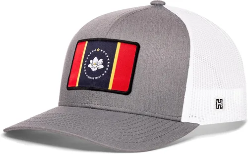 Vista 62 de HAKA Gorra de béisbol unisex con diseño de bandera del estado Gorra de béisbol de malla de camionero