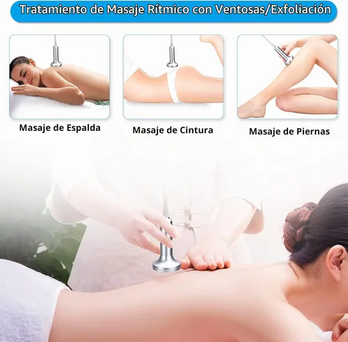 Vista 3 de Máquina de Terapia al Vacío Titoe Multifuncional 0-75cmHg con Ventosas, Máquina de Succión Ajustable con 6 Modos, 30 Ventosas y 3 Bombas