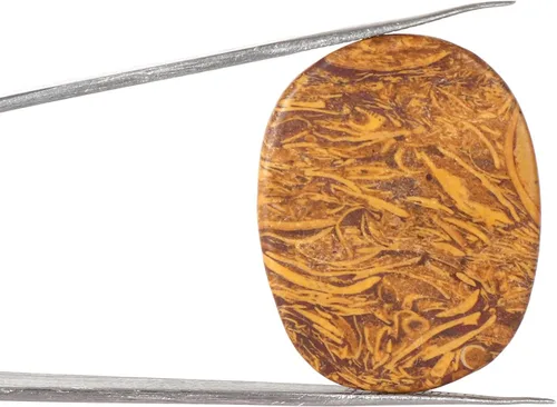 Vista 2 de GEMHUB Oval Cabochon 32.3 CT. Natural Mookaite Jasper Healing Crystal Loose Gemstone Perfect for Jewlery Making