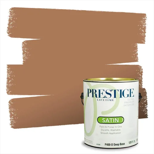 Vista 169 de Pintura 2 en 1, para primera mano y para exterior, de Prestige Paints, E100-N-1120BM