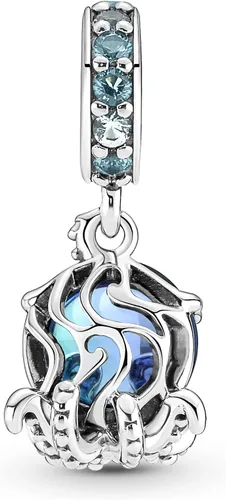 Vista 2 de Pandora Murano Glass Cute Octopus Dangle Charm